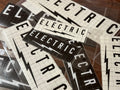ELECTRIC UNDERVOLT CUTING STICKER S