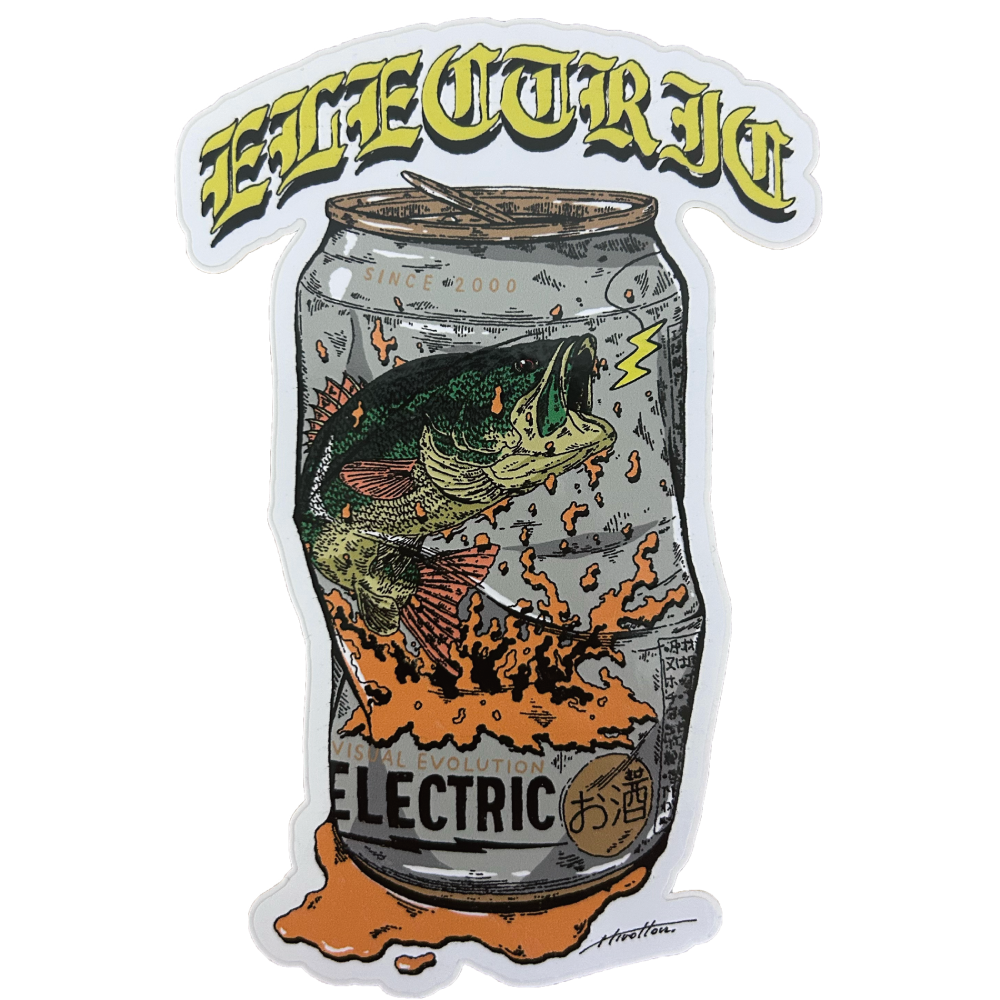 ELECTRIC　HIROTTON COLLABORATION  STICKER L (BEER CAN)