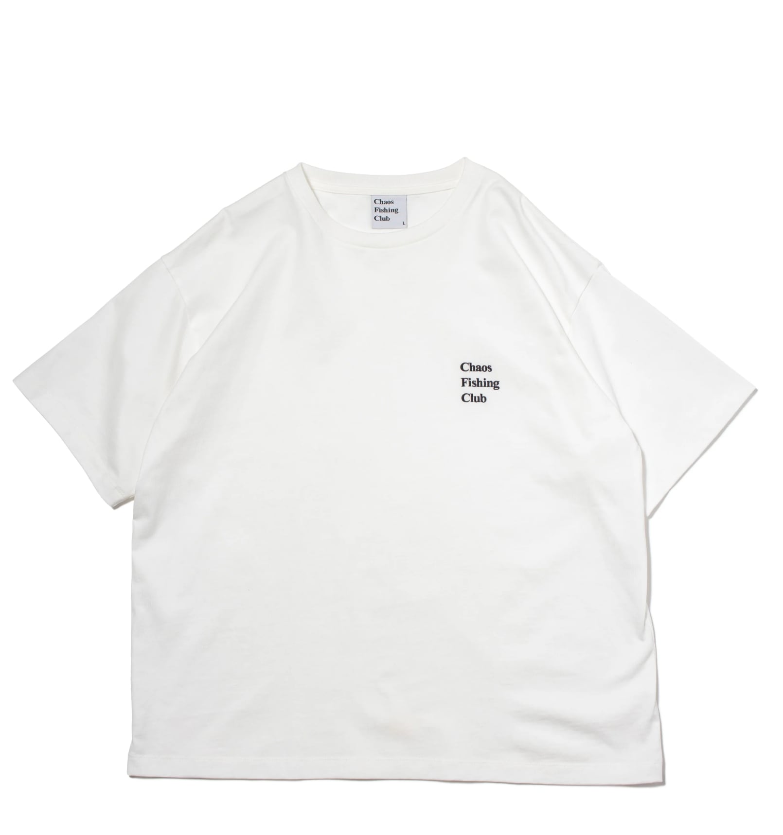 Chaos Fishing Club LOGO CREW NECK T-SHIRT
