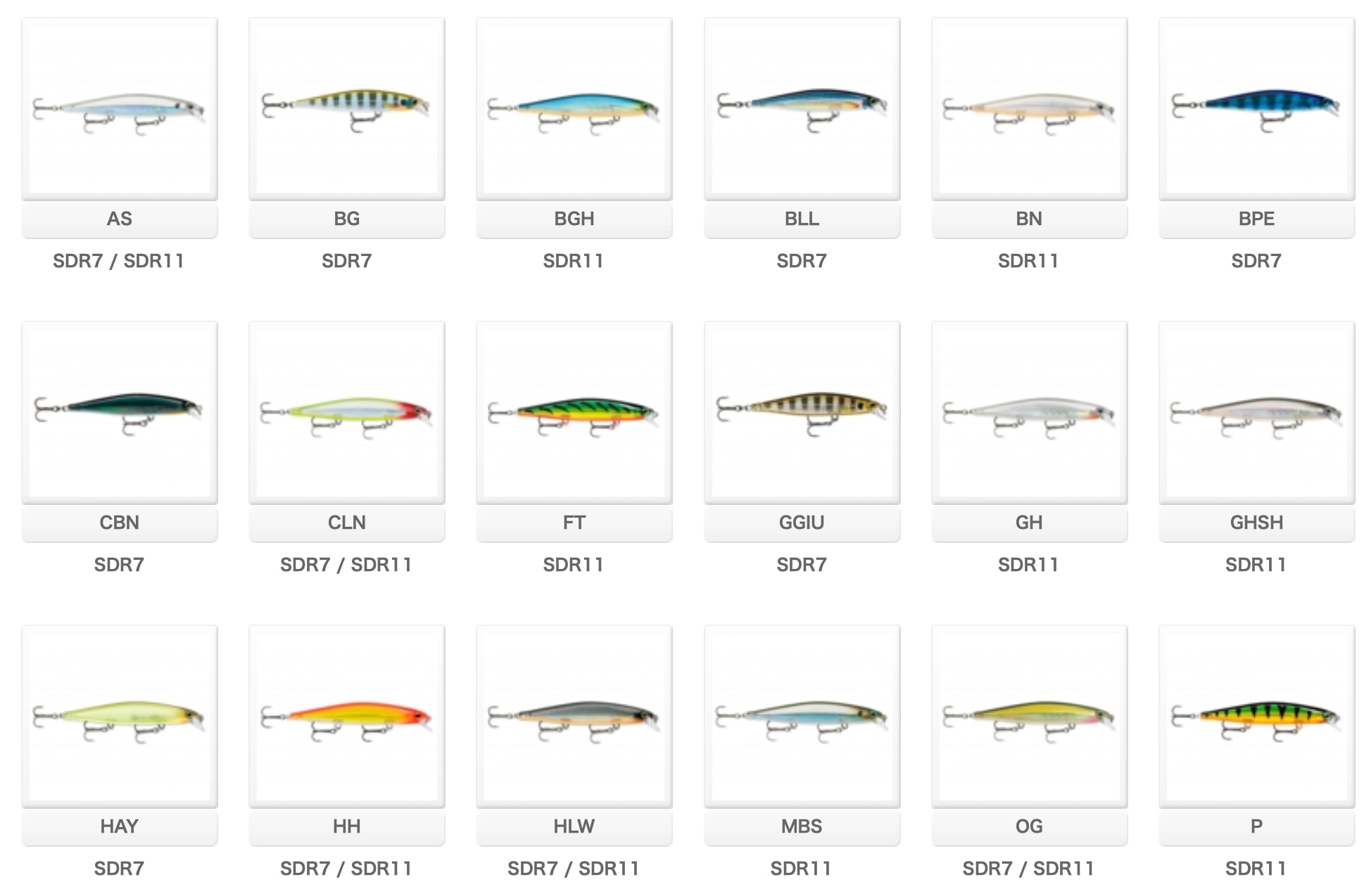 RAPALA Shadow RAP 11