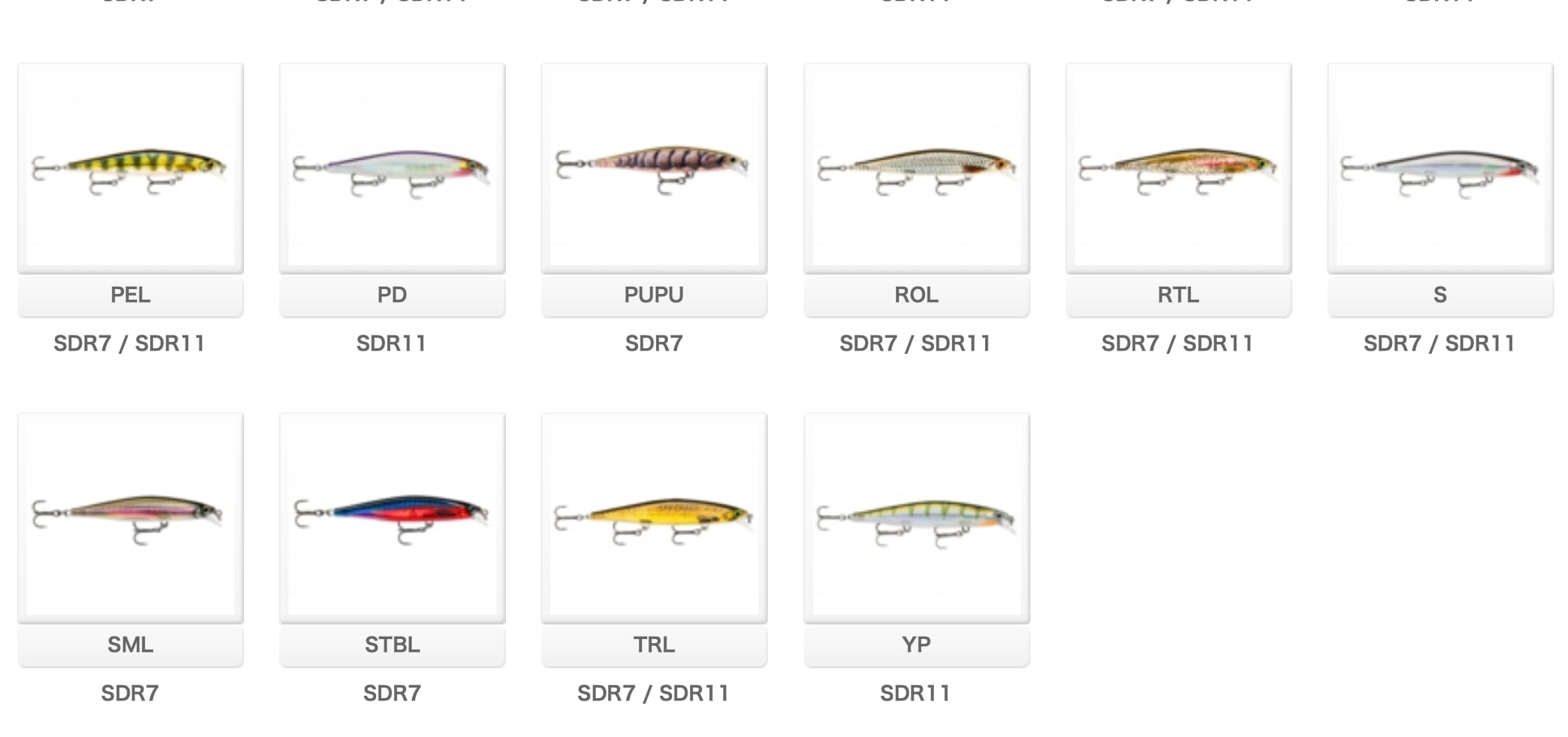 RAPALA Shadow RAP 11