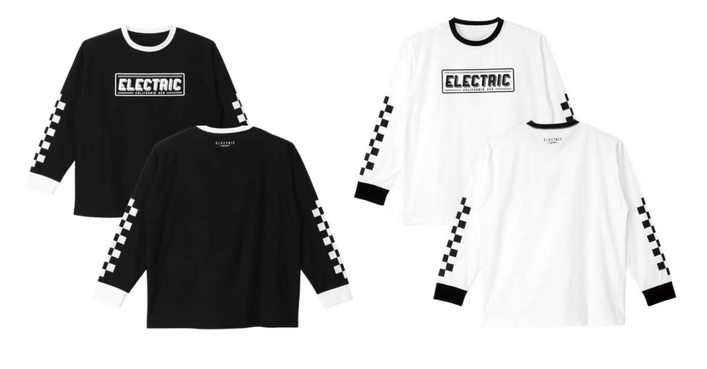 ELECTRIC CHECKER DRY L/S TEE