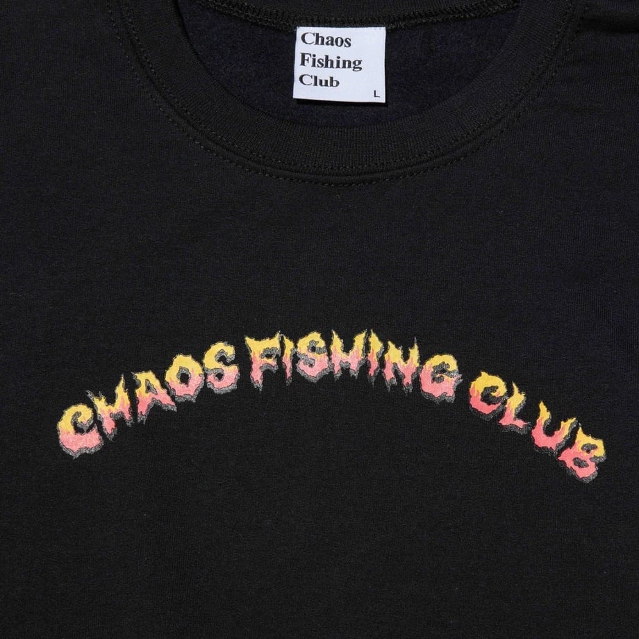 Chaos Fishing Club EVIL FLAME CREW NECK L/S
