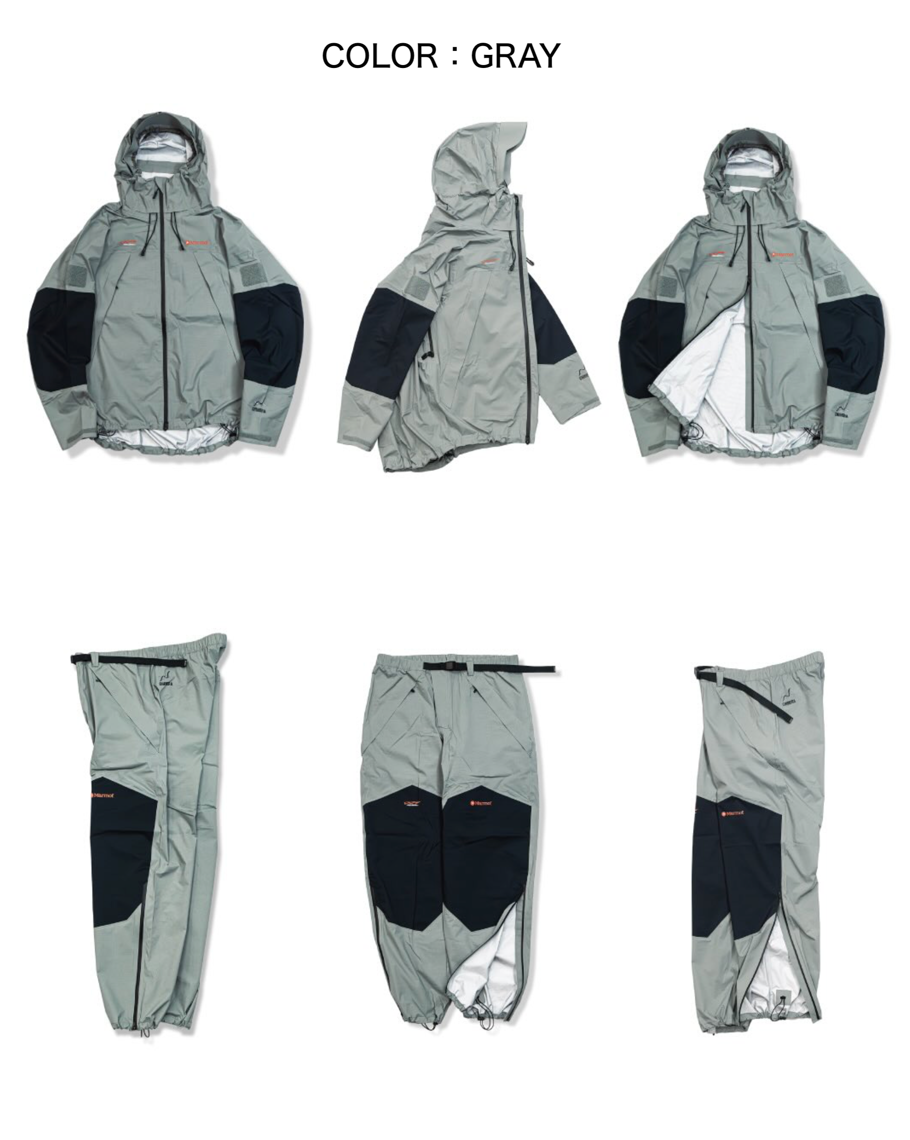 ※送料無料対象外　Marmot×DRT CHIMERA RAIN SUIT