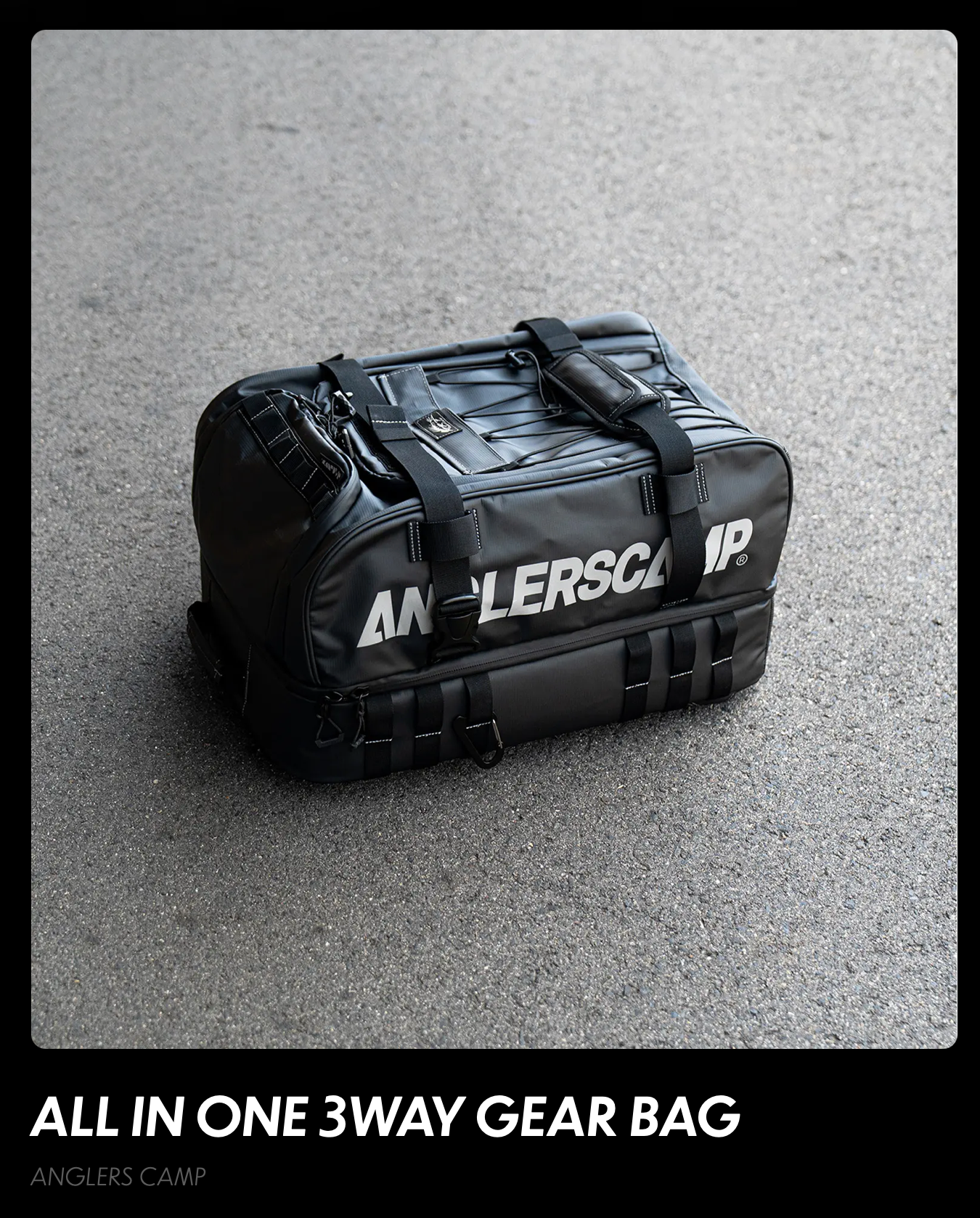※送料無料対象外　JAGUY×DRT ALL IN ONE 3WAY GEAR BAG
