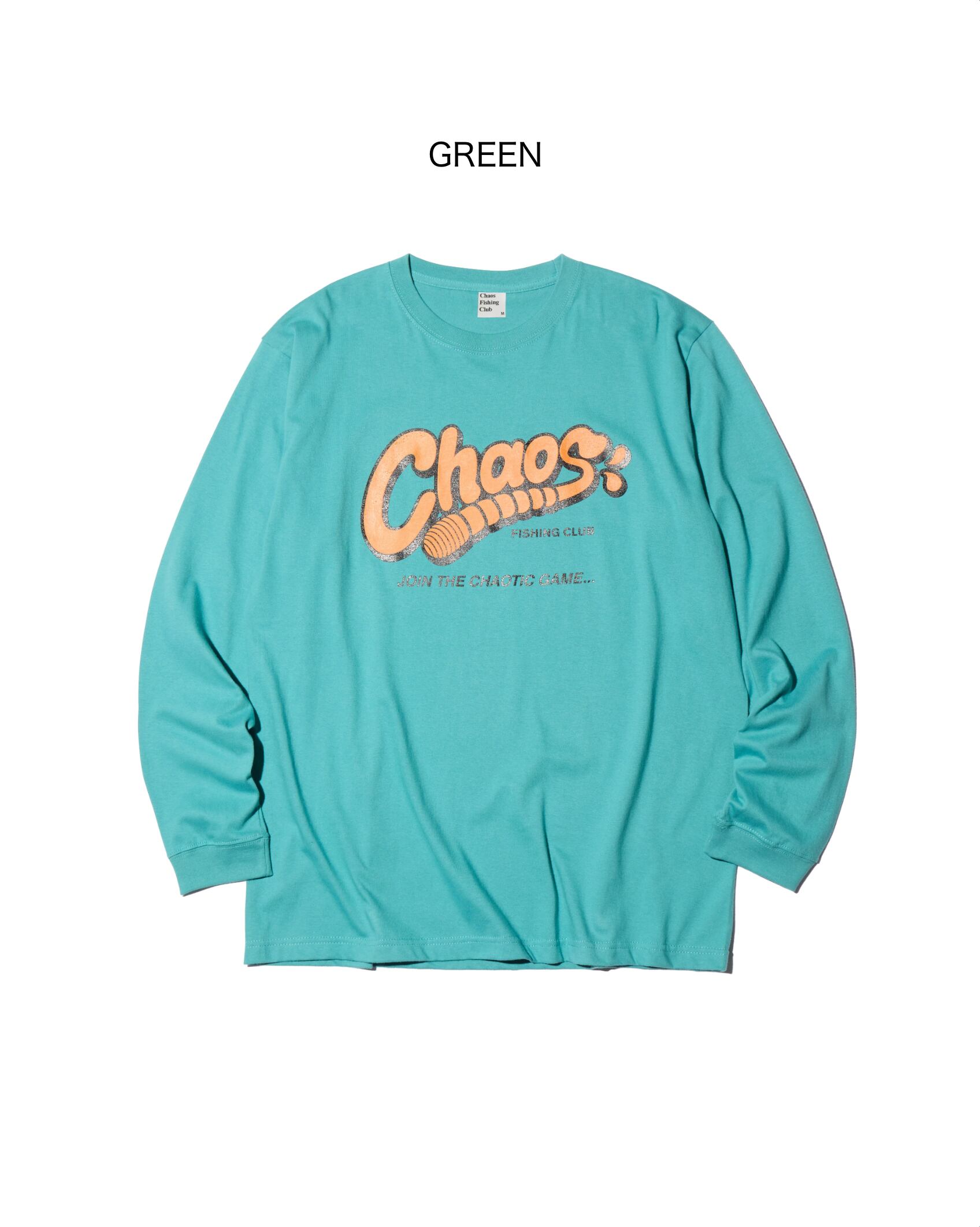 Chaos Fishing Club ワームロゴ T-Shirt L/S