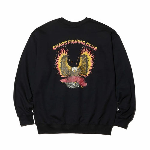 Chaos Fishing Club EVIL FLAME CREW NECK L/S