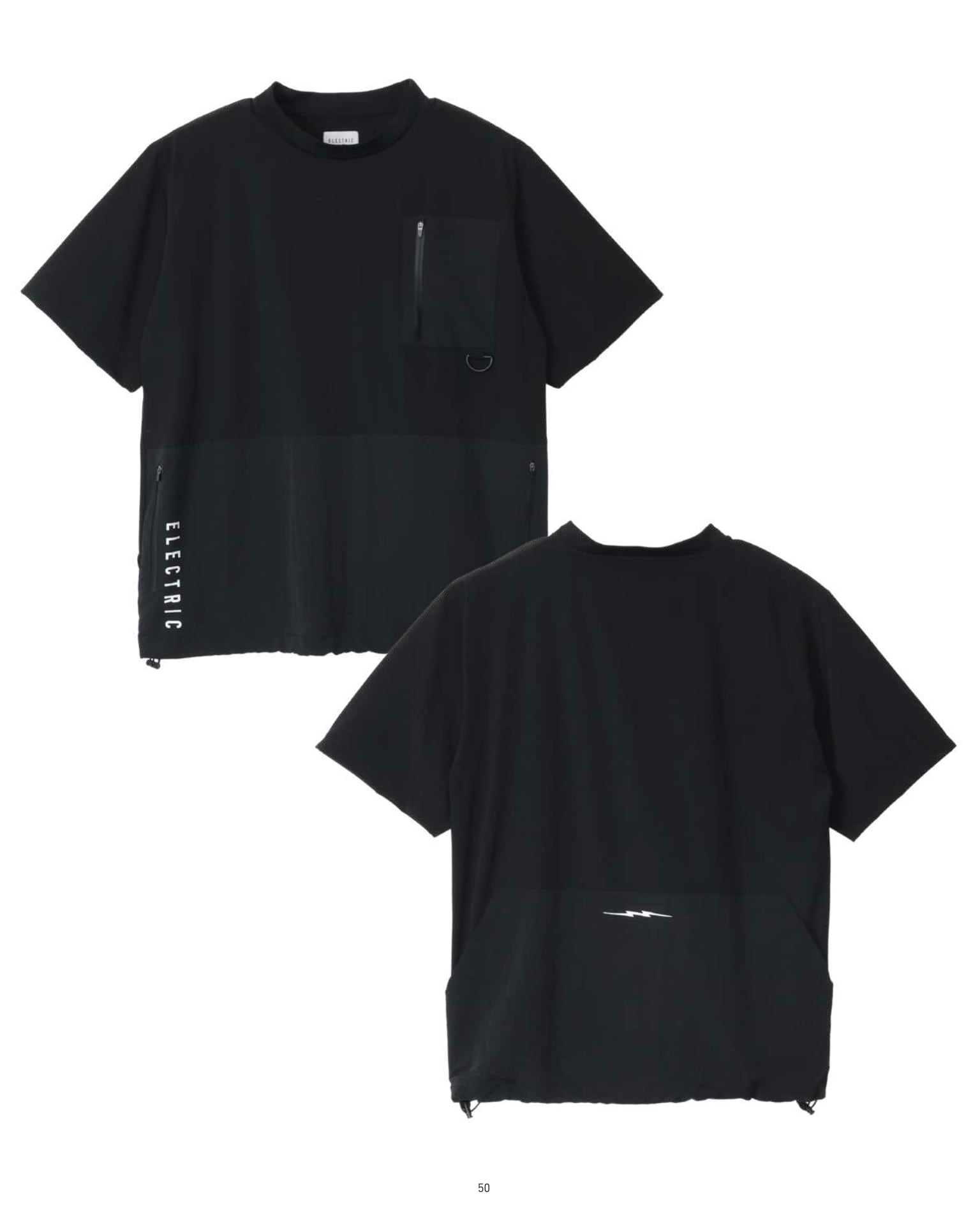 ELECTRIC NYLON CARGO POCKET TEE