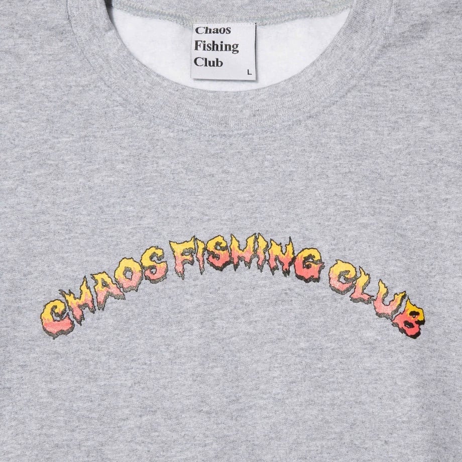 Chaos Fishing Club EVIL FLAME CREW NECK L/S