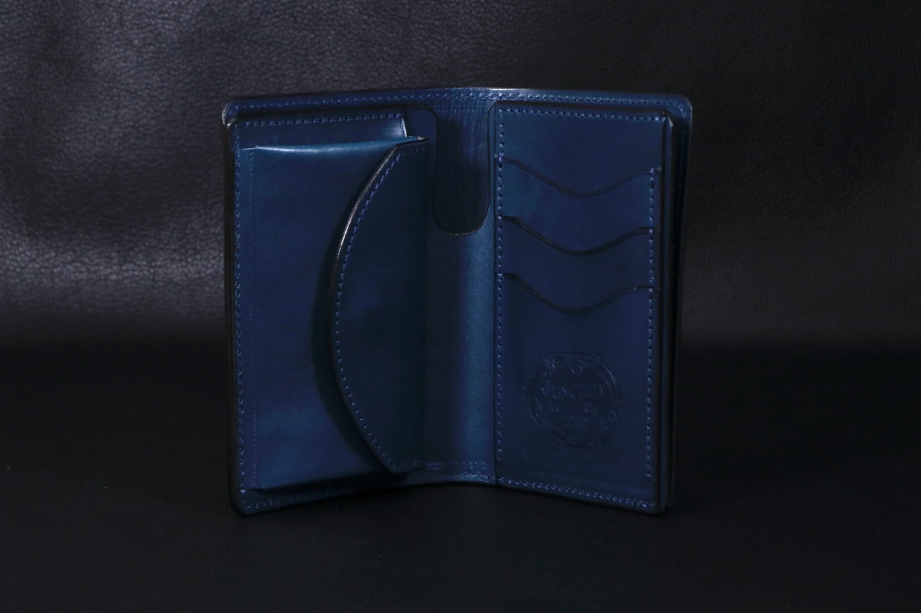 Python Leather × Italian Leather  Middle Wallet 02