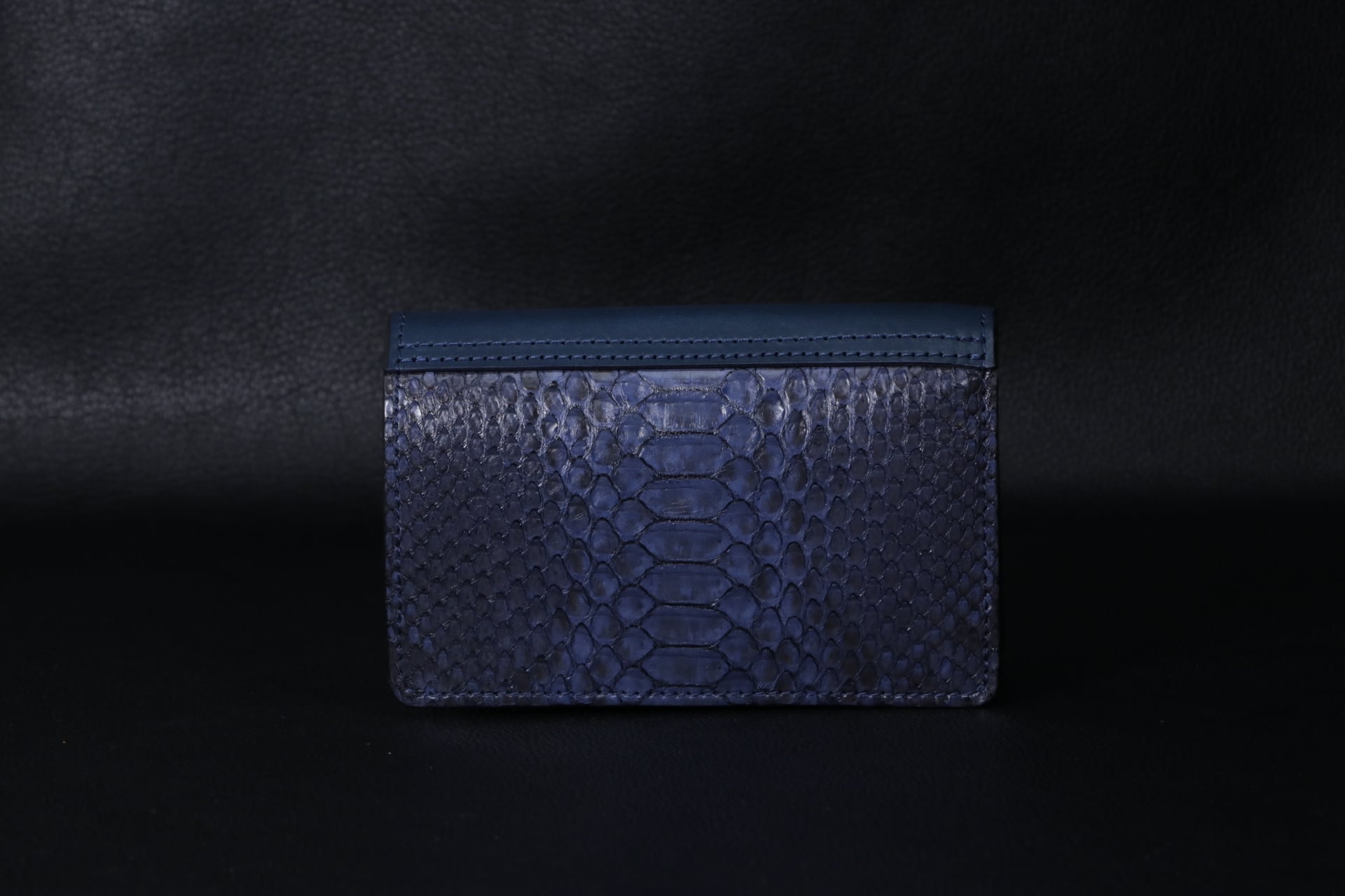 Python Leather × Italian Leather  Middle Wallet 02