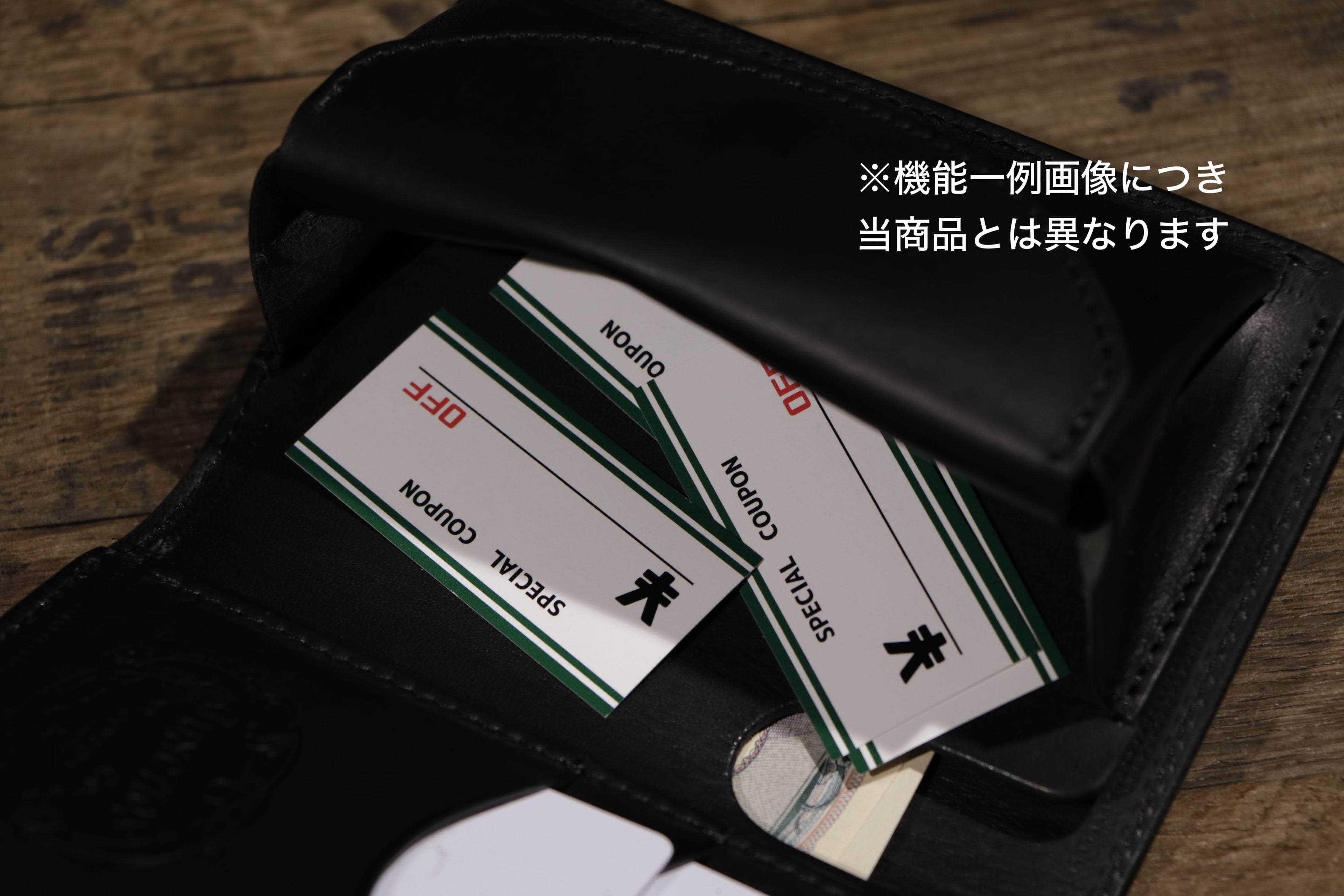 Python Leather × Italian Leather  Middle Wallet 02