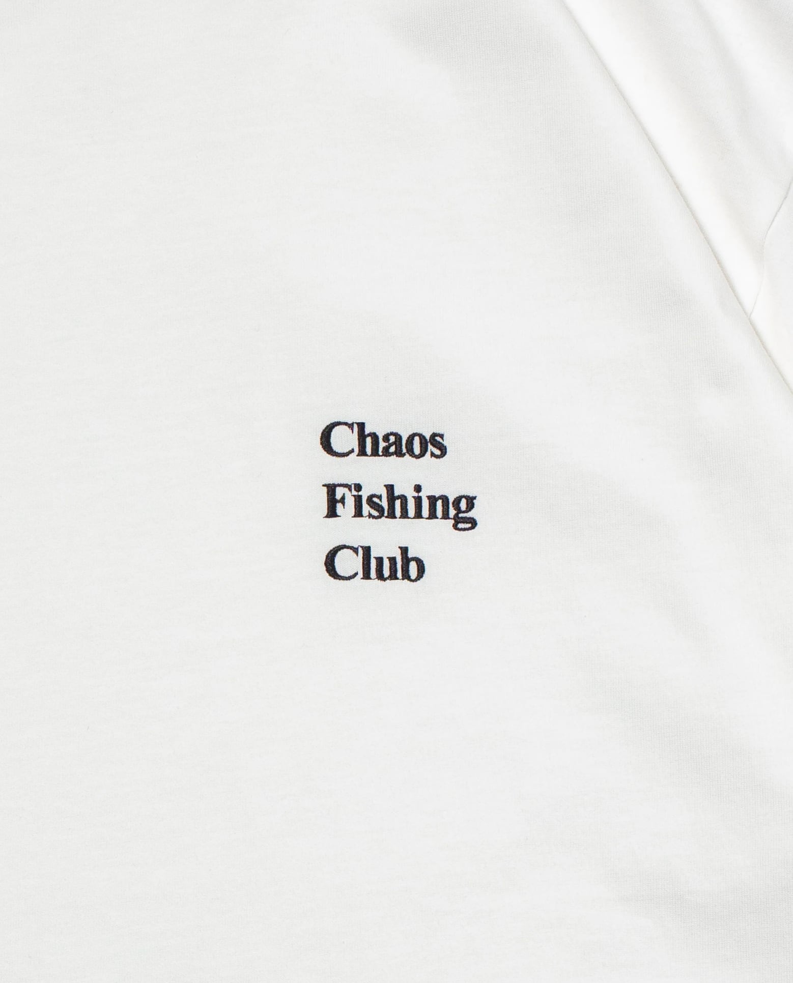 Chaos Fishing Club LOGO CREW NECK T-SHIRT