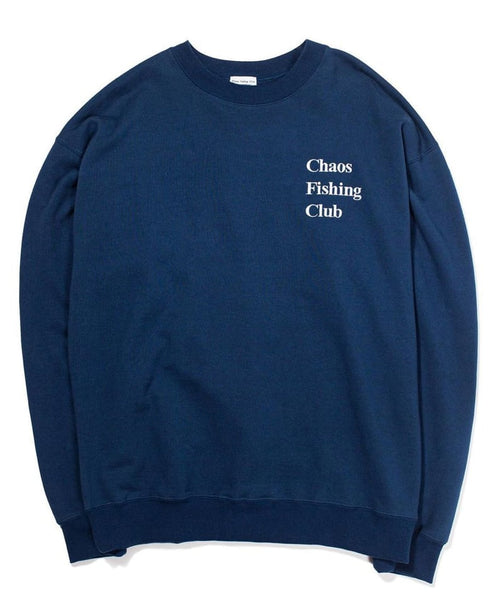 Chaos Fishing Club LOGO CREW NECK L/S