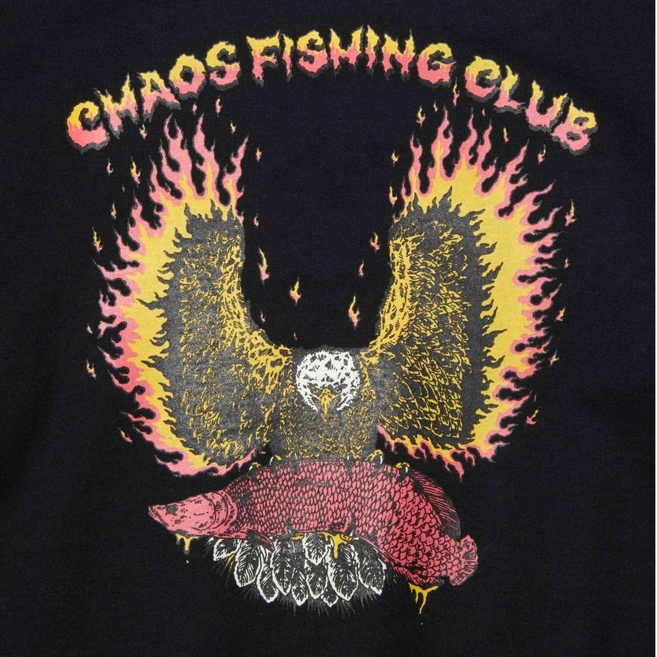 Chaos Fishing Club EVIL FLAME CREW NECK L/S