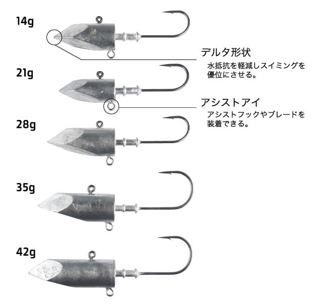 FUJIWARA ムゲンヘッドアシスト 35g