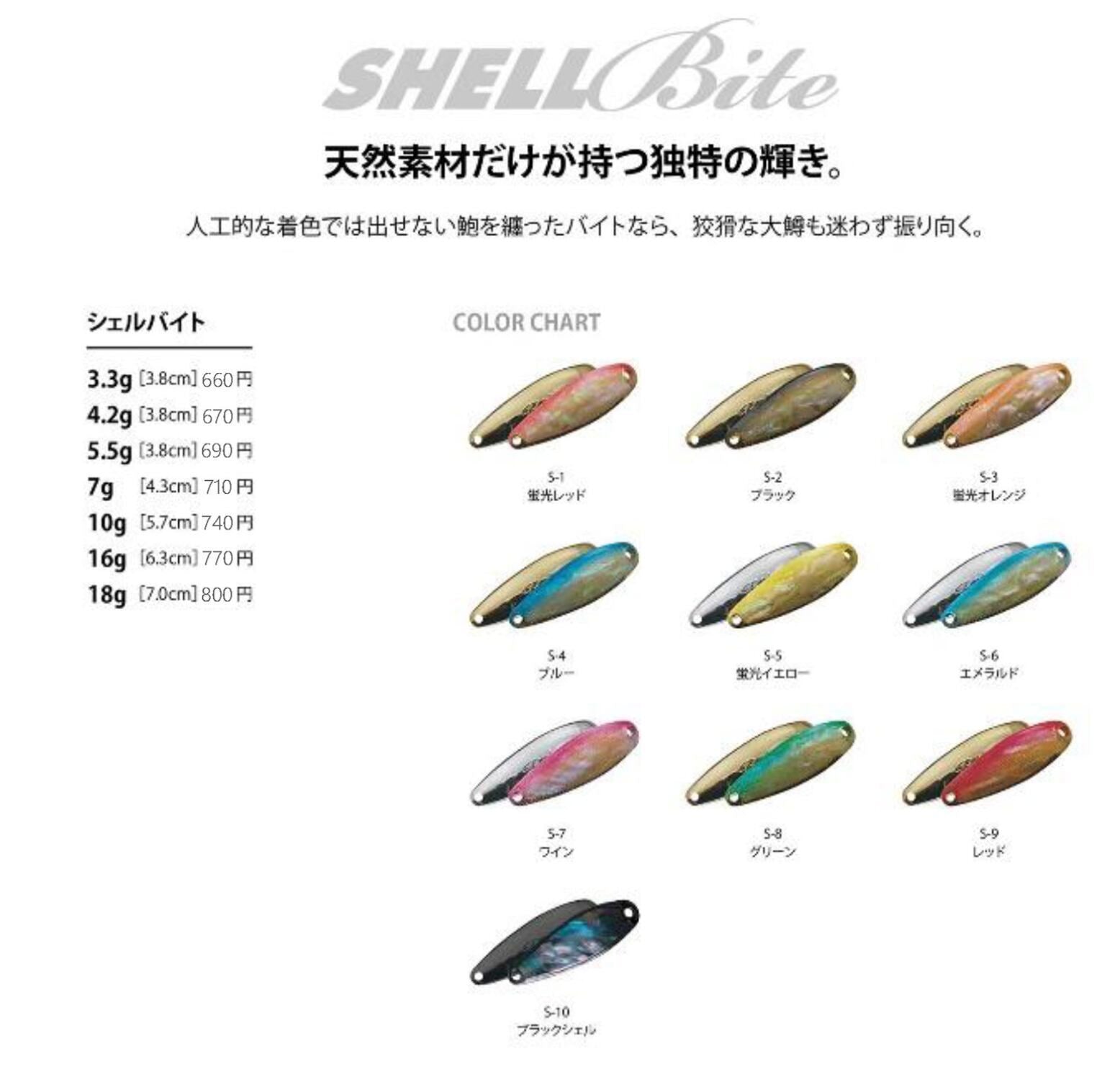 Artfishing SHELL BITE 18g