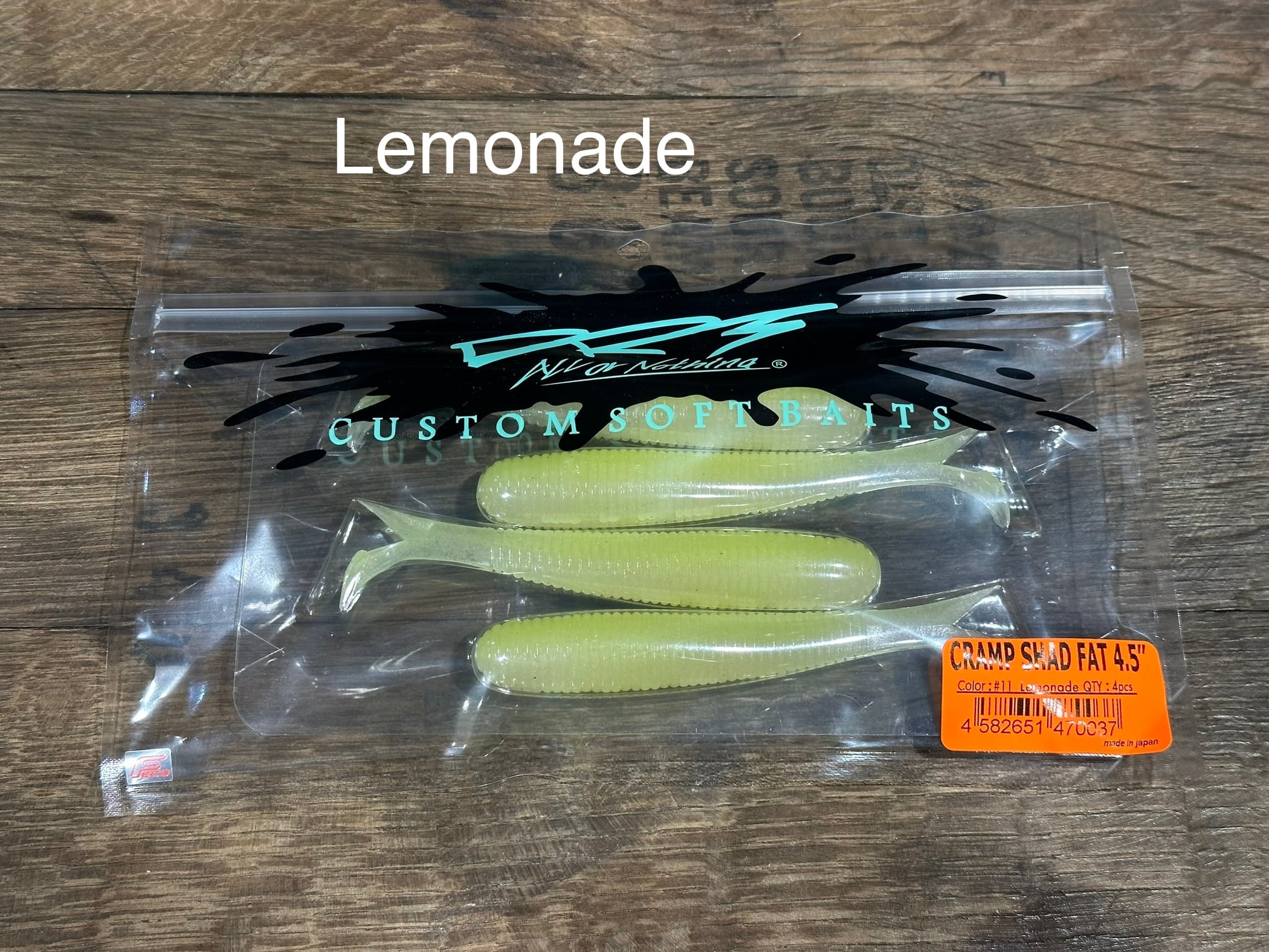 DRT/CRAMP SHAD FAT 4.5
