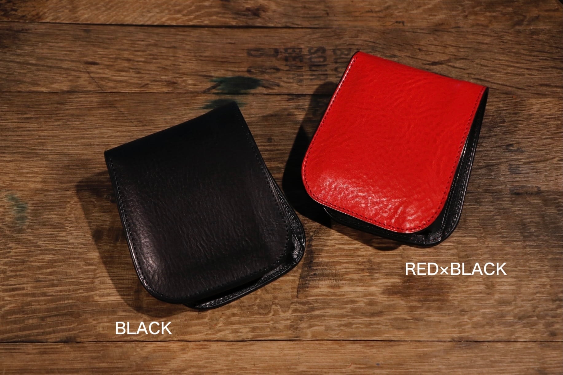 Italian Leather Half Wallet