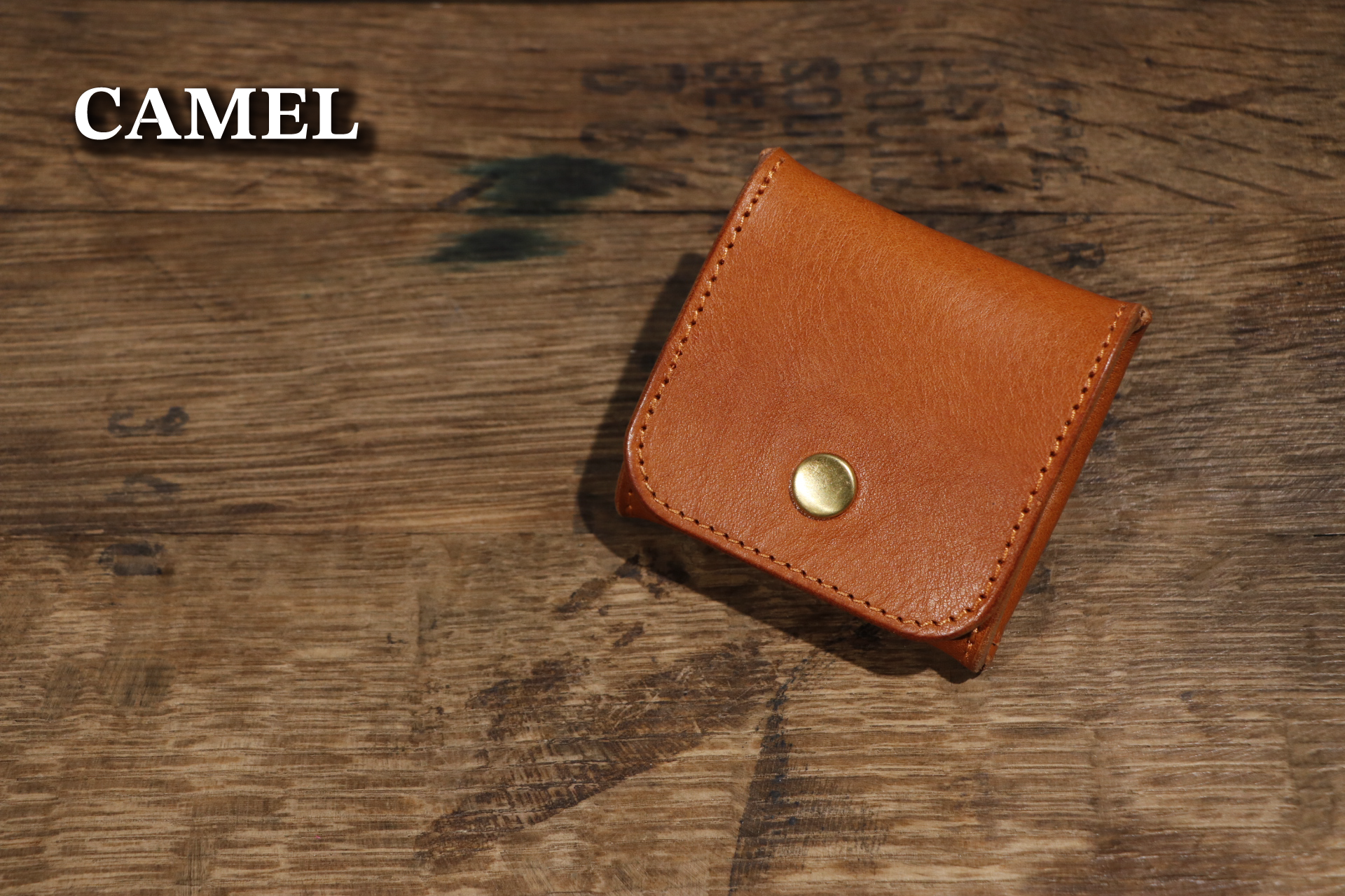 ITALIAN LEATHER COIN CASE