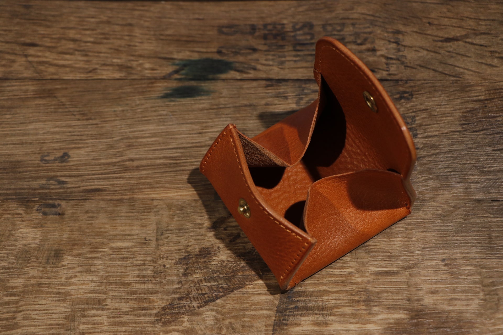 ITALIAN LEATHER COIN CASE