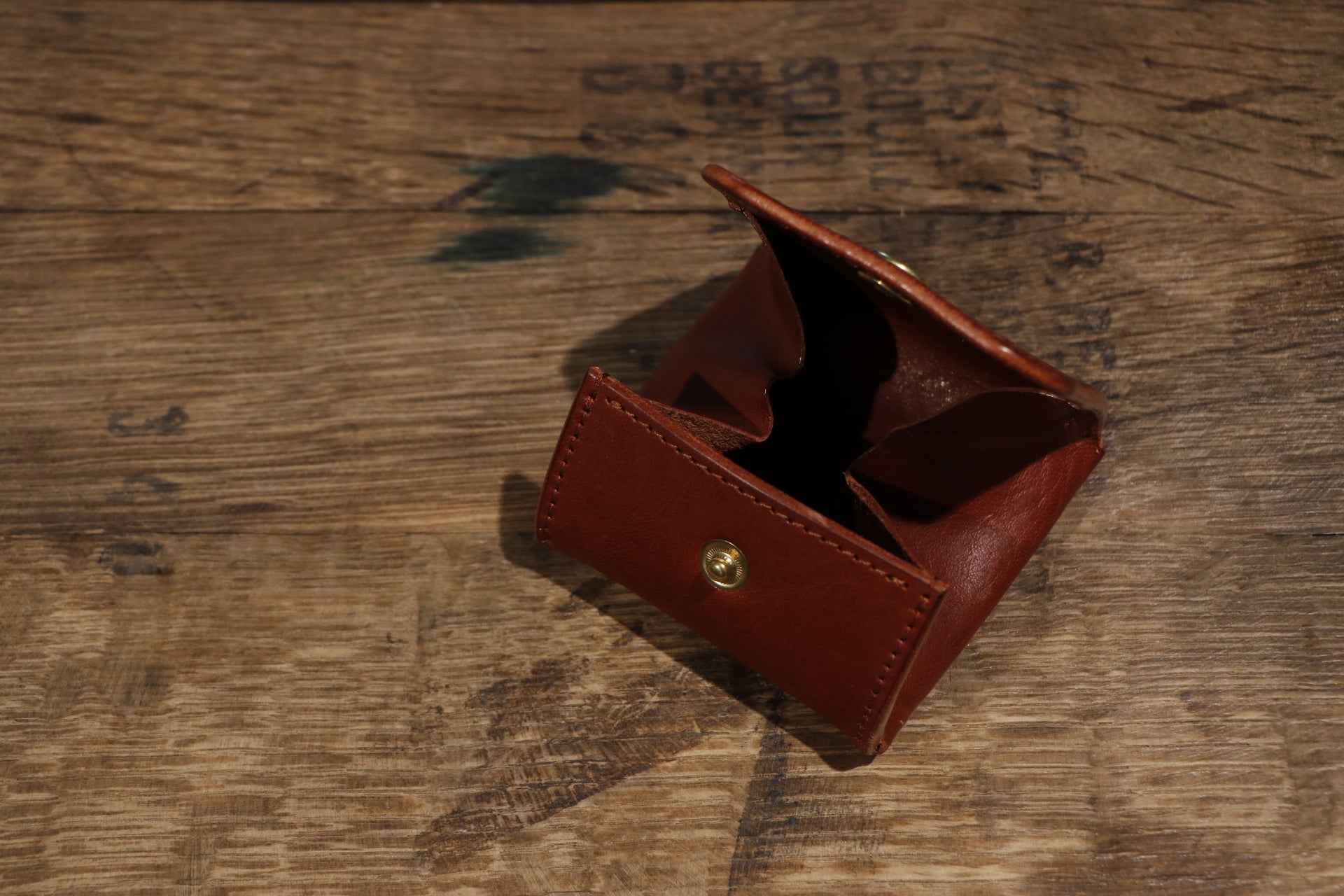 ITALIAN LEATHER COIN CASE