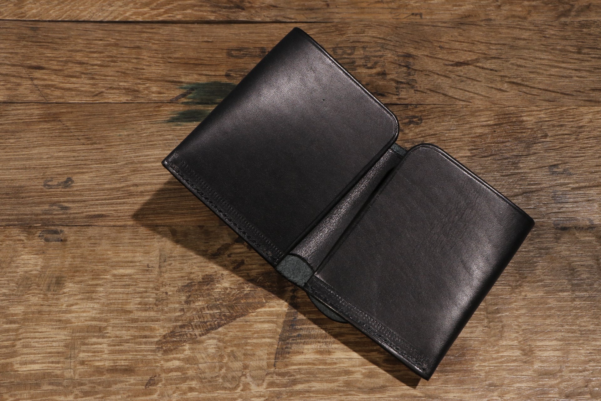 Angler's Wallet Python×Sadlle Leather Limited