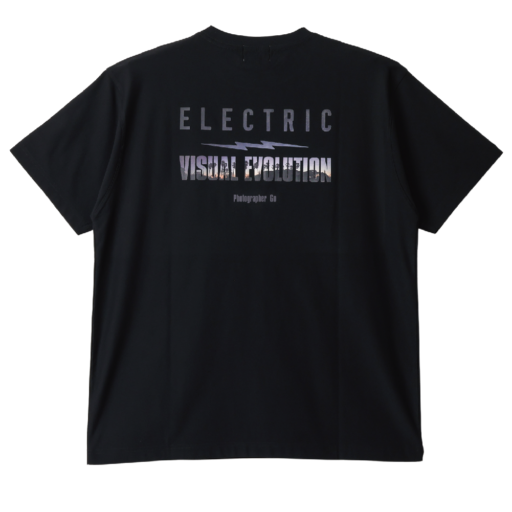 ELECTRIC PHOTOGRAPHER GO #5 DRY S/S TEE (PALMTREE)