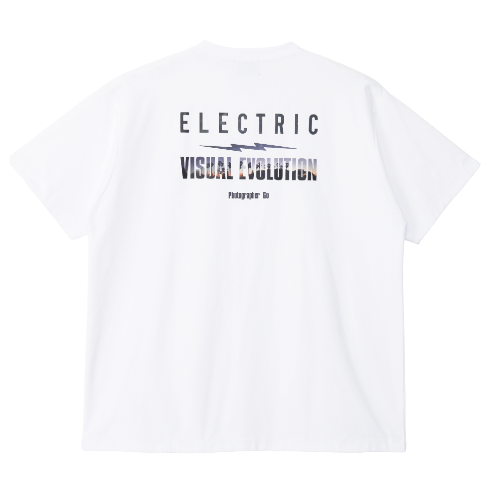 ELECTRIC PHOTOGRAPHER GO #5 DRY S/S TEE (PALMTREE)