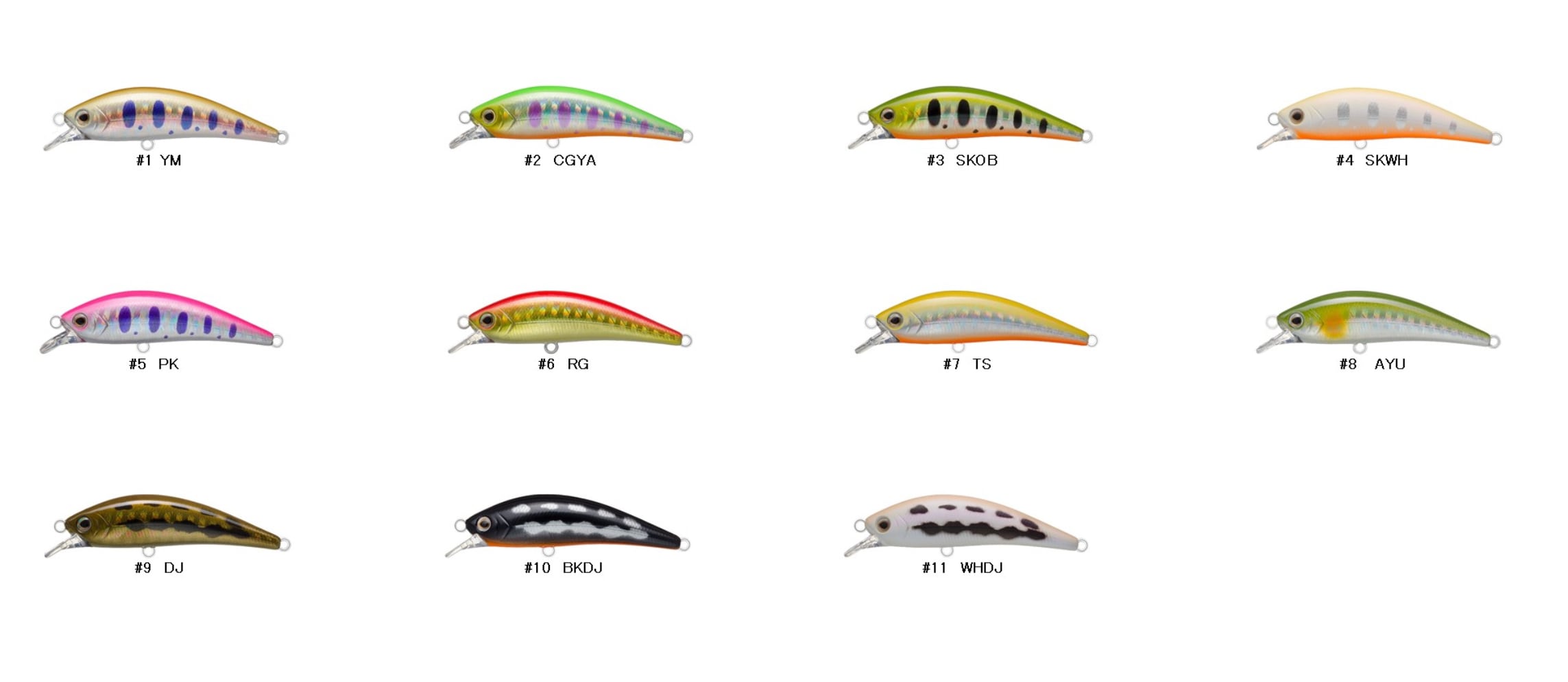 D3 custom lures キクマツ55s