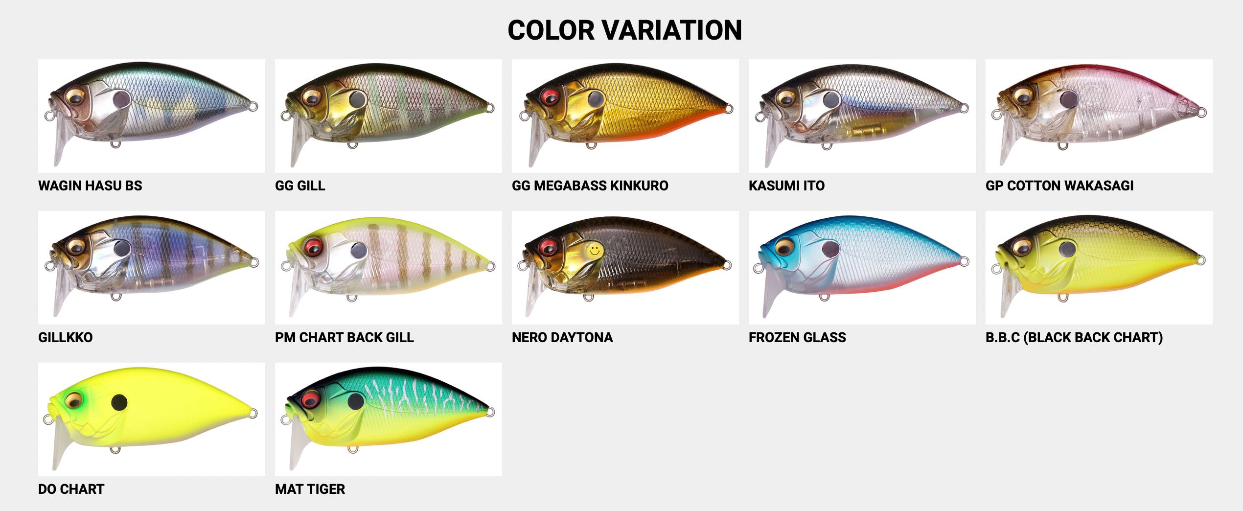 Megabass O.R.C. BURNING SHAD