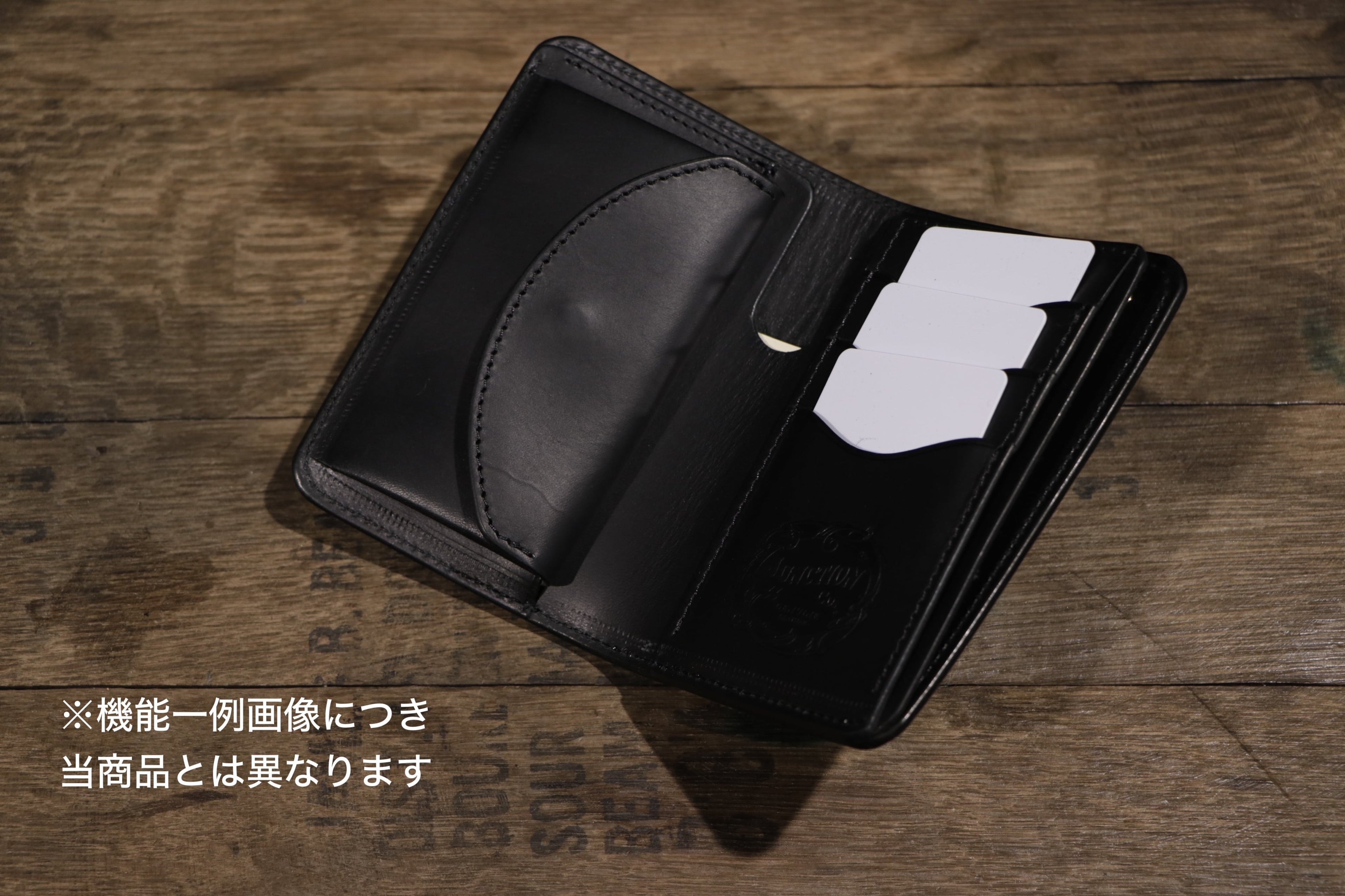 Python Leather × Italian Leather  Middle Wallet 02
