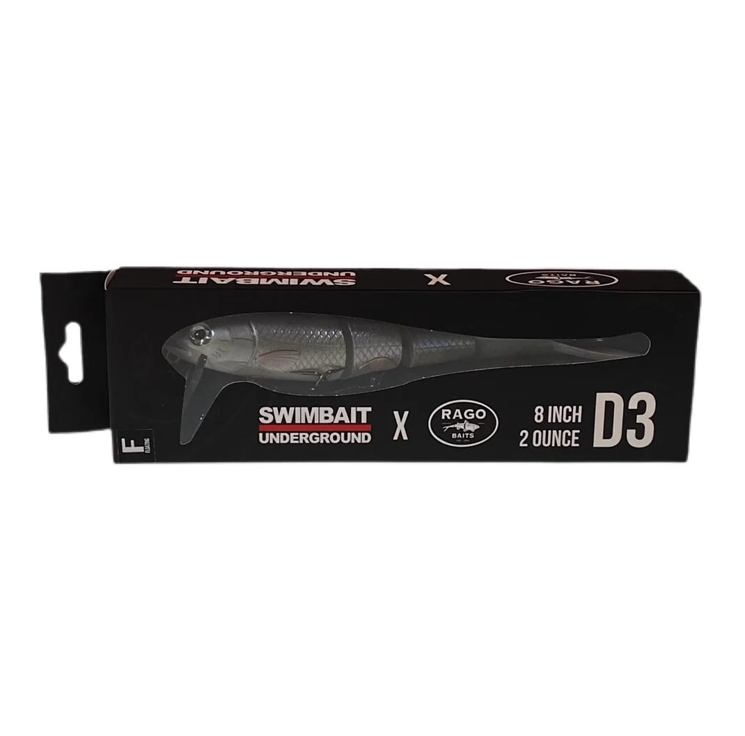 Swimbait Underground X Rago Baits D3 "F" FLOATING