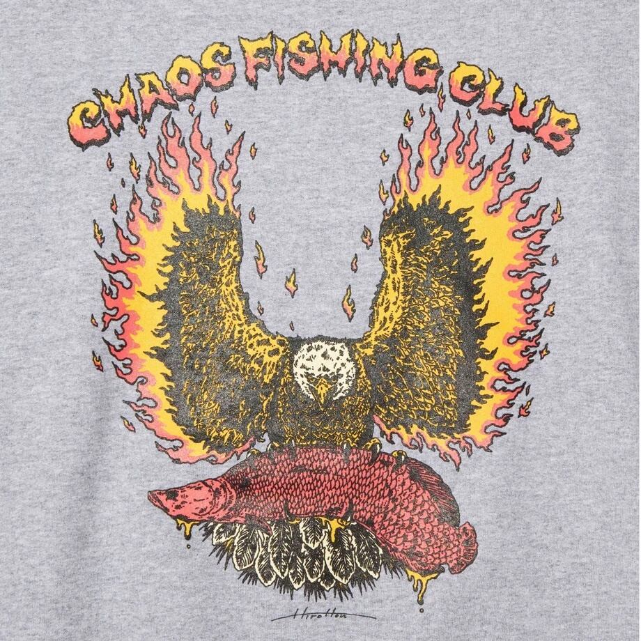 Chaos Fishing Club EVIL FLAME CREW NECK L/S