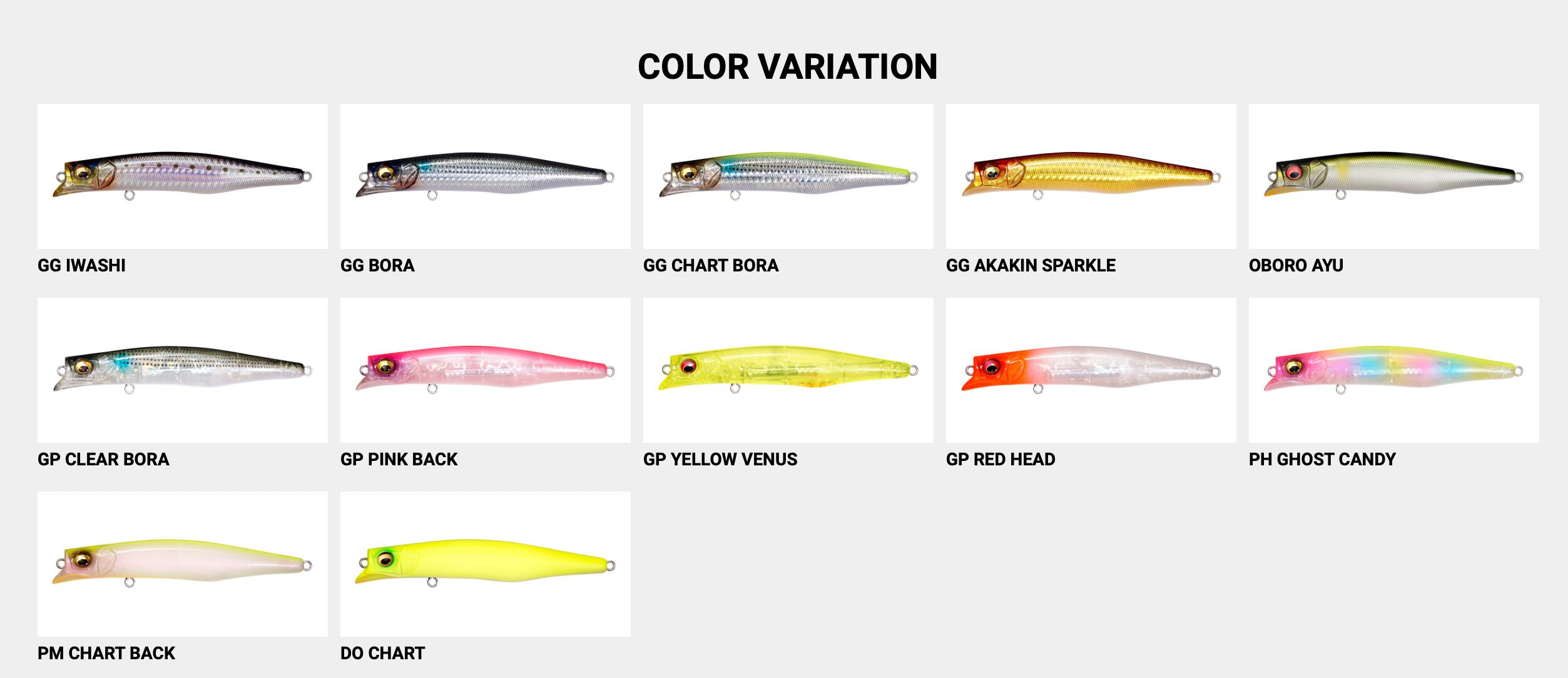 Megabass KAGELOU MD 98F　