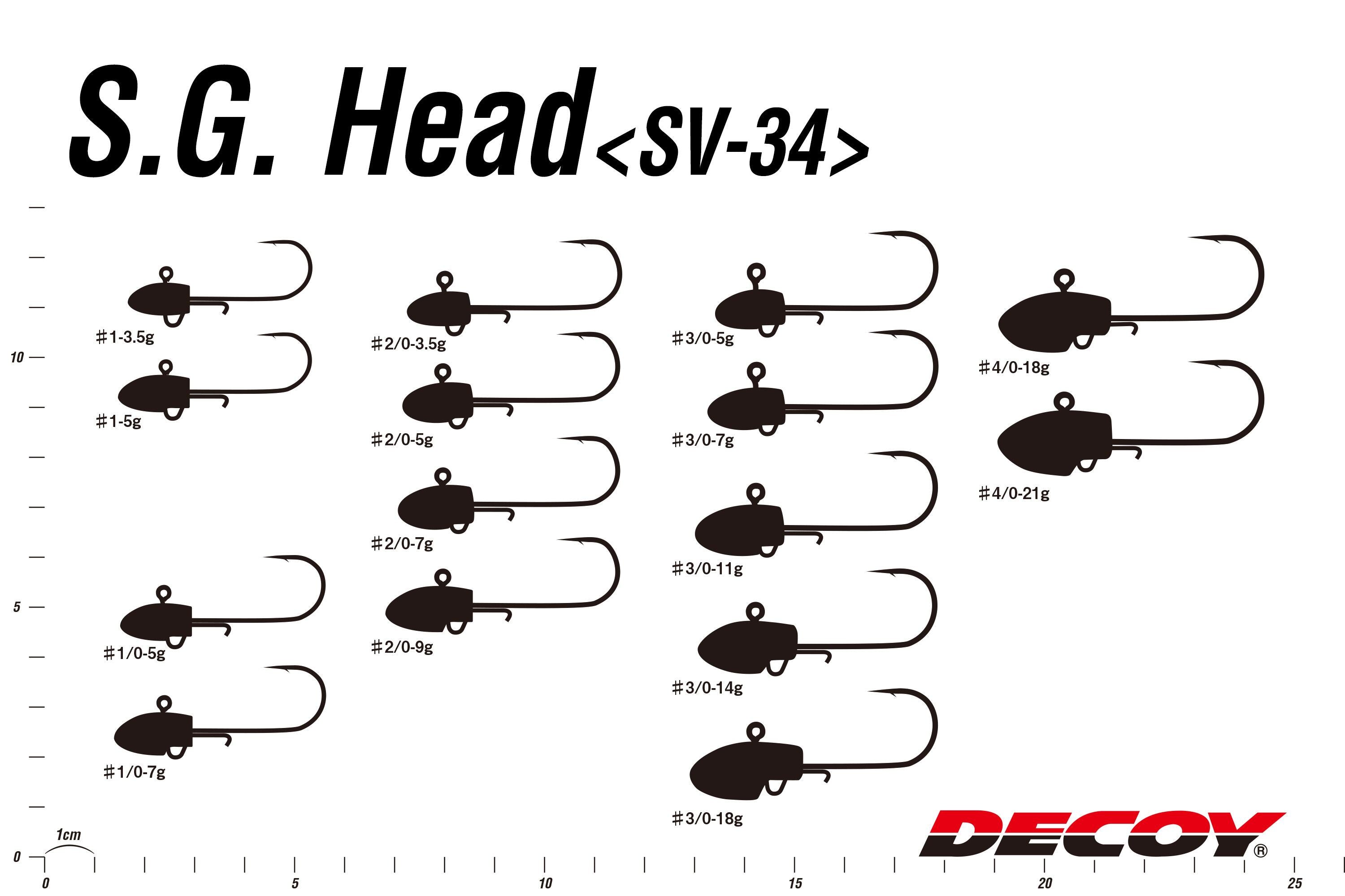 DECOY 　S.G.ヘッド SV-34